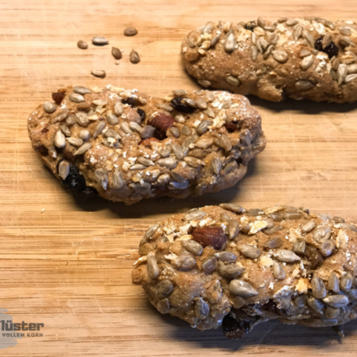 Vollkorn-Müsli-Stangen - Gesund mit Kathrin